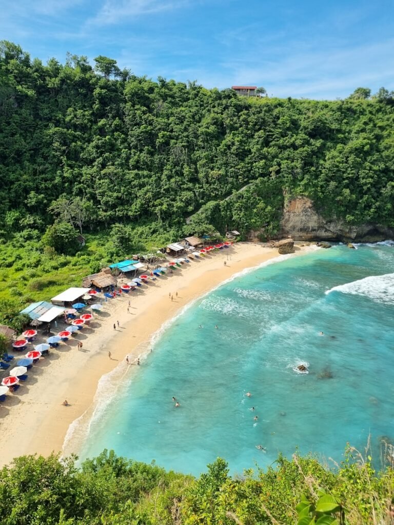 Beautiful beach with crystal clear turquoise water.
